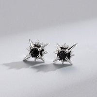 Dainty Polaris Star Stud Earrings