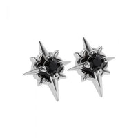 Dainty Polaris Star Stud Earrings