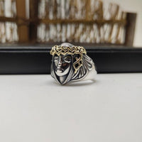 Luck Fairy Vintage Portrait 925 Sterling Silver Ring