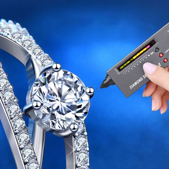 Triple Layer Cross Moissanite Ring