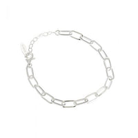 Modern Hollow Chain Bracelet 925 Sterling Silver