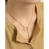 Office Popcorn Chain OT Necklace 925 Sterling Silver