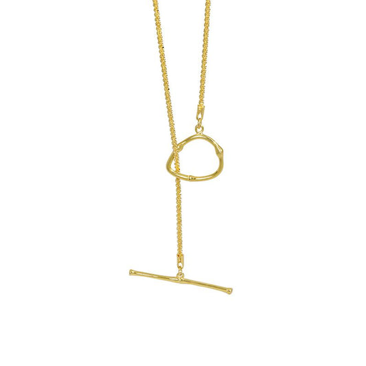 Office Popcorn Chain OT Necklace 925 Sterling Silver