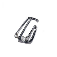 Geometric Rectangle Shell Pearl Non-Pierced Earring (Single)