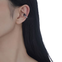 Emerald Tourmaline Non-Pierced Earring (Single)