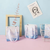 Blue Sky Cloud Kraft Jewelry Box