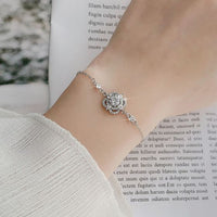 Lucky Moissanite Four-Leaf Clover Bracelet