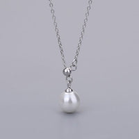 Y-Shape Adjustable Rolo Chain Necklace 410mm 925 Sterling Silver