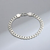 Men's 925 Sterling Silver Miami Cuban Link Bracelet