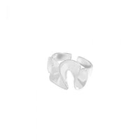 Party Flounce Skirt Adjustable Ring, 925 Sterling Silver