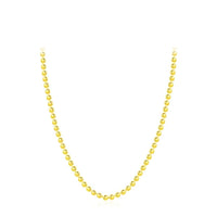 Dainty Small Beads Choker Necklace in Sterling Silver