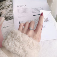 Honey Moon Moissanite Heart Ring