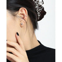 Mini Irregular Star Sterling Silver Stud Earrings