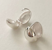 Waterdrop 925 Sterling Silver Hoop Earrings
