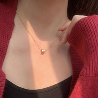 Forever Love 520 Heart Necklace, 925 Sterling Silver