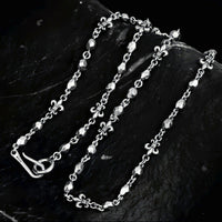 Anchor Curb Necklace, 925 Sterling Silver
