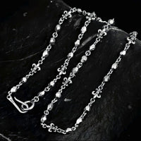 Anchor Curb Necklace, 925 Sterling Silver