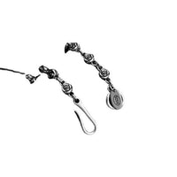 Rose Flower 925 Sterling Silver Necklace