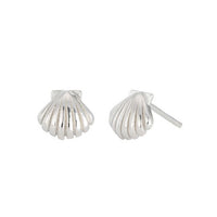 Scallop Flower Earrings