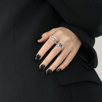 Double Layer Squid Adjustable Ring