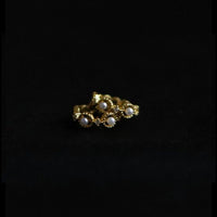 Classic Mini Round Shell Pearl Non-Pierced Earrings, 925 Sterling Silver