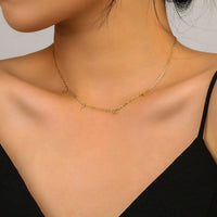 NICE Letters 925 Sterling Silver Necklace