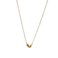 Irregular Heart 925 Sterling Silver Necklace