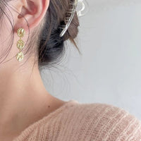 INS-Style 925 Sterling Silver Irregular Earrings