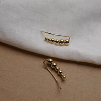 925 Sterling Silver Climbing Stud Earrings