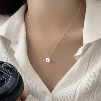 Holiday Smile Cloud Colorful Rainbow Necklace