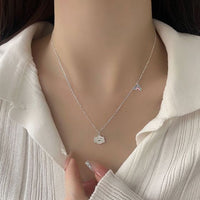 Holiday Smile Cloud Colorful Rainbow Necklace