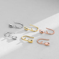 Tulip Flower French Hook Earrings