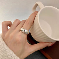 Vintage Tomorrow Will Be Better 925 Sterling Silver Adjustable Ring