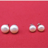 AAAA Freshwater Pearl Earrings in 925 Sterling Silver