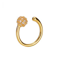 Colorful Crystal Ball Non-Pierced Earring (Single)