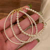 Mini Round Shell Pearl Bracelet