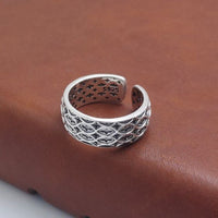 Rogge Vintage Men's Adjustable 925 Sterling Silver Ring