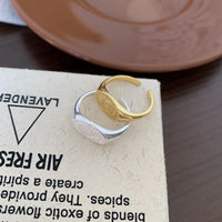 Sun Moon Portrait Adjustable 925 Sterling Silver Signet Ring