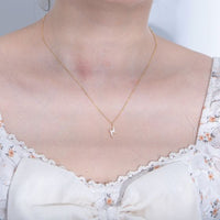 Casual Crystal Lighting 925 Sterling Silver Necklace