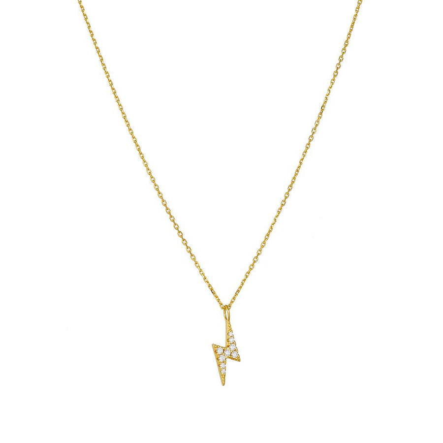 Casual Crystal Lighting 925 Sterling Silver Necklace