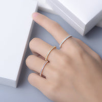 Sterling Silver Minimalist Band Ring
