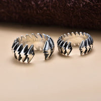 Men's Lighting Adjustable 925 Sterling Silver Ring
