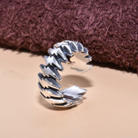 Men's Lighting Adjustable 925 Sterling Silver Ring