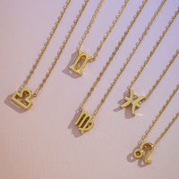 Twelve Constellations 925 Sterling Silver Necklace