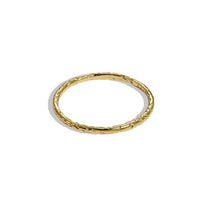 Minimalism Irregular Stacker Ring, 925 Sterling Silver