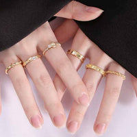 Shining Star Bubbles Adjustable 925 Sterling Silver Ring