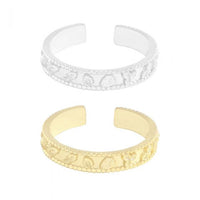 Irregular Shell 925 Sterling Silver Adjustable Ring