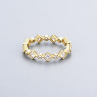 Sterling Silver Cubic Zirconia Ring