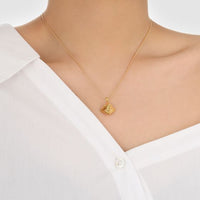 Triangular Cone Necklace in 925 Sterling Silver