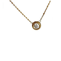 Mini Round Crystal Bubble Stacker Necklace